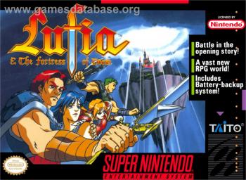 Cover Lufia & The Fortress of Doom for Super Nintendo